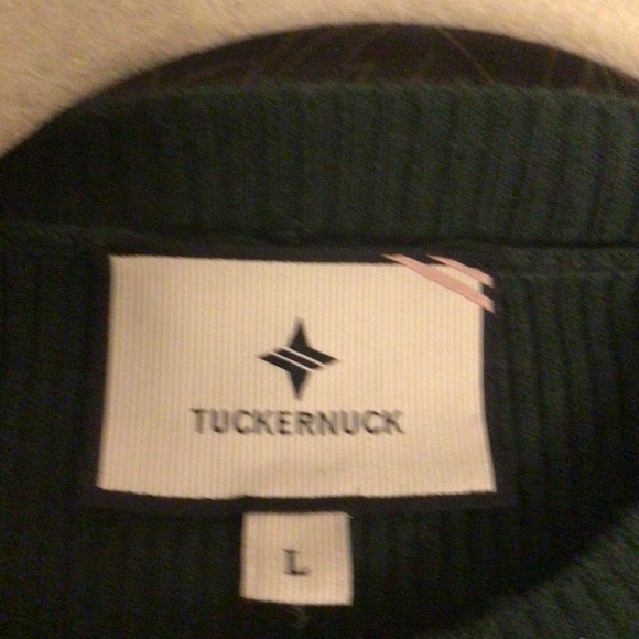 Betsy sheer balloon sleeve knit blouse by TUCKERNUCK SZ L - Picture 8 of 9